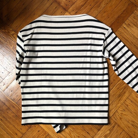 COS Striped Boat-Neck Knit Top - NWOT - Picture 3 of 9